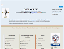 Tablet Screenshot of gandmacr.com